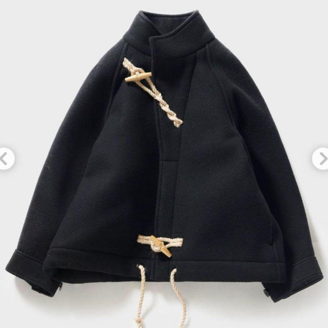 【HYKE(ハイク)】 DOUBLE FACE DUFFEL JACKET 01 HYKE(ハイク) DOUBLE FACE DUFFEL JACKET - COLDBECK ONLINE（コール