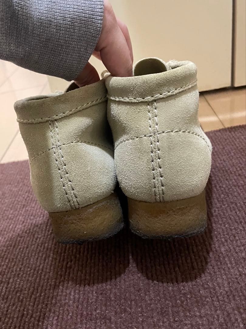 Clarks クラークス ワラビー 23.5cm ベージュ 定番カラー