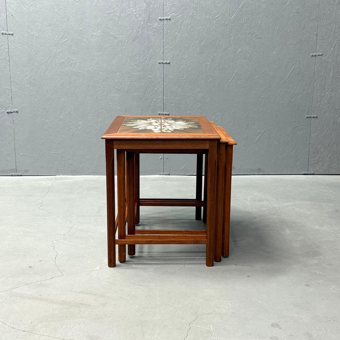 北欧デンマーク ヴィンテージ タイルトップ テストテーブル (501