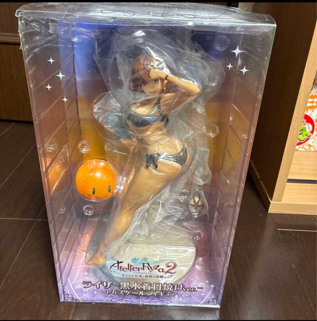ライザのアトリエ　ライザ黒水着　日焼け　フィギュア スピリテイル Amazon.co.jp: spiritale ライザ 黒水着 日焼けver. 1/6スケール