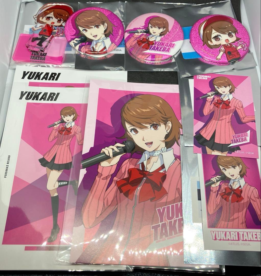 ペルソナ3 リロード × ラウンドワン コラボ 岳羽ゆかり 9点セット