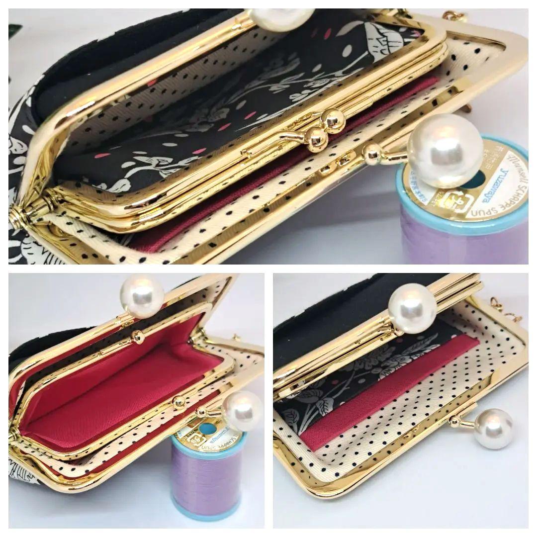 リリー　親子がま口三点