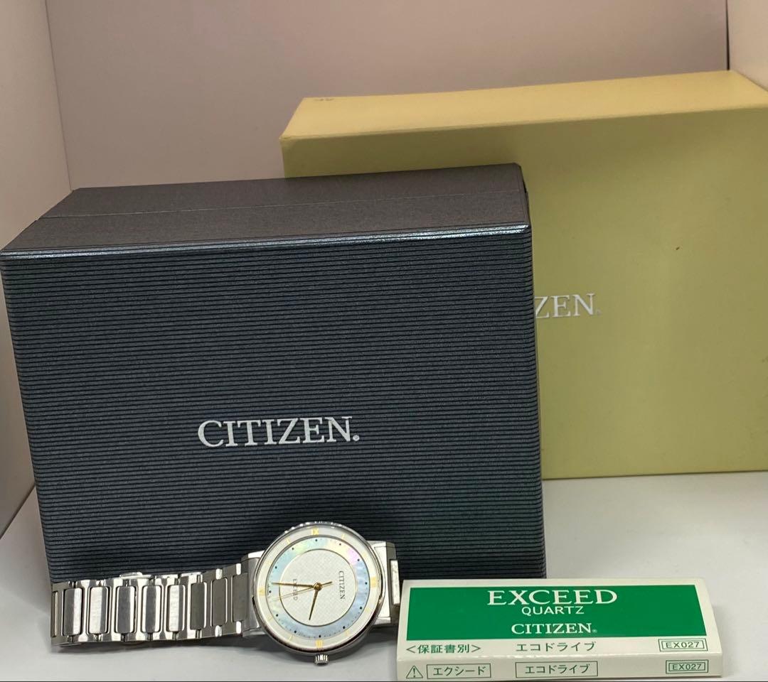 箱付・美品❗️CITIZEN・EXCEED・G530-T014208・ソーラー - メルカリ