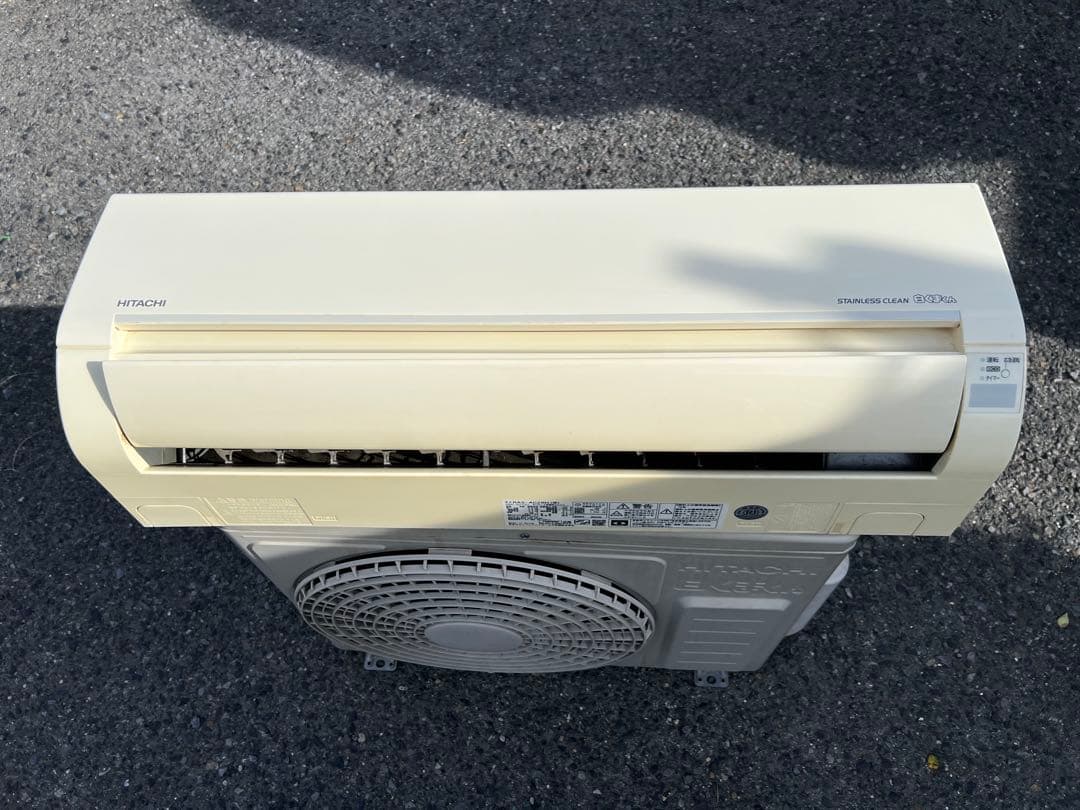 主に14畳まで！超美品！RAS-AC28H (W)セット！日立！ 白くまくん エアコン おもに14畳 日立 XJシリーズ 2024年モデル