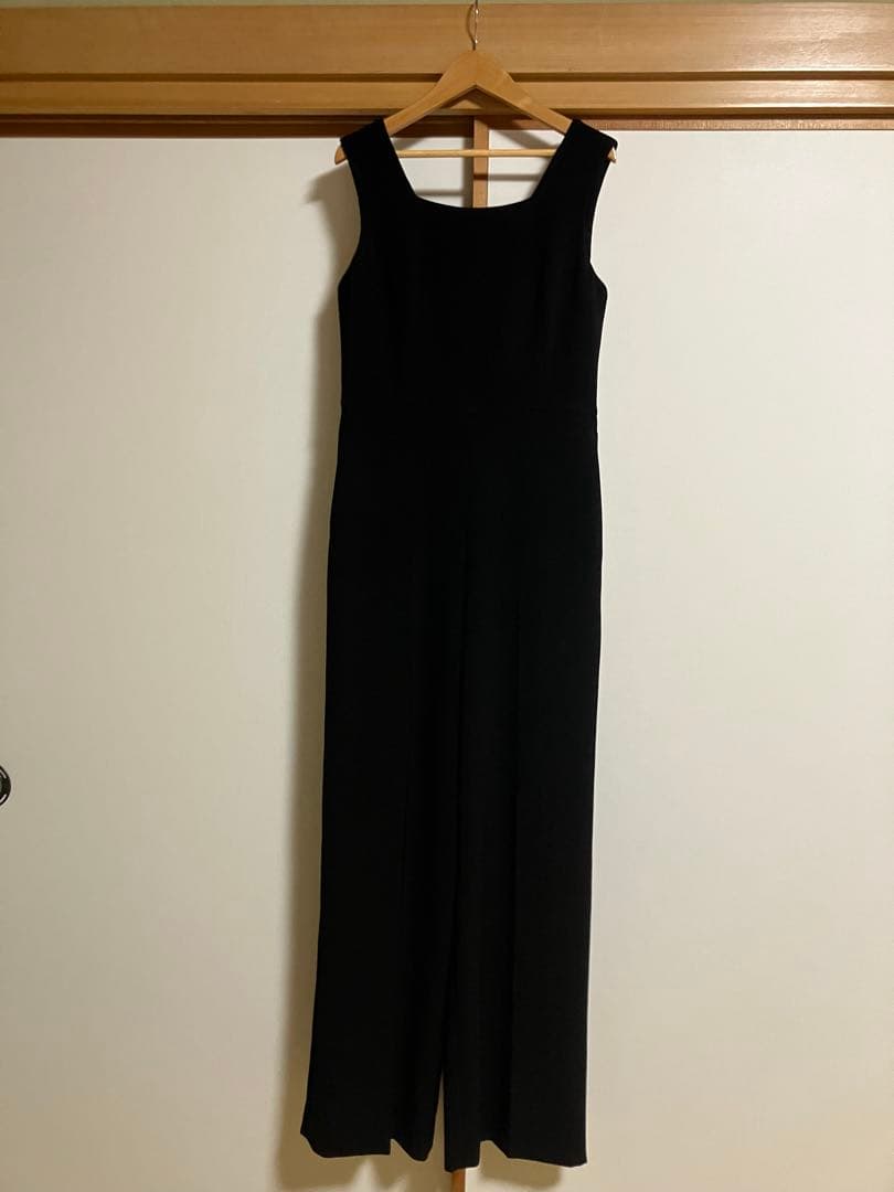 値下げ エストネーション スクエアネックノースリーブ オールインワン