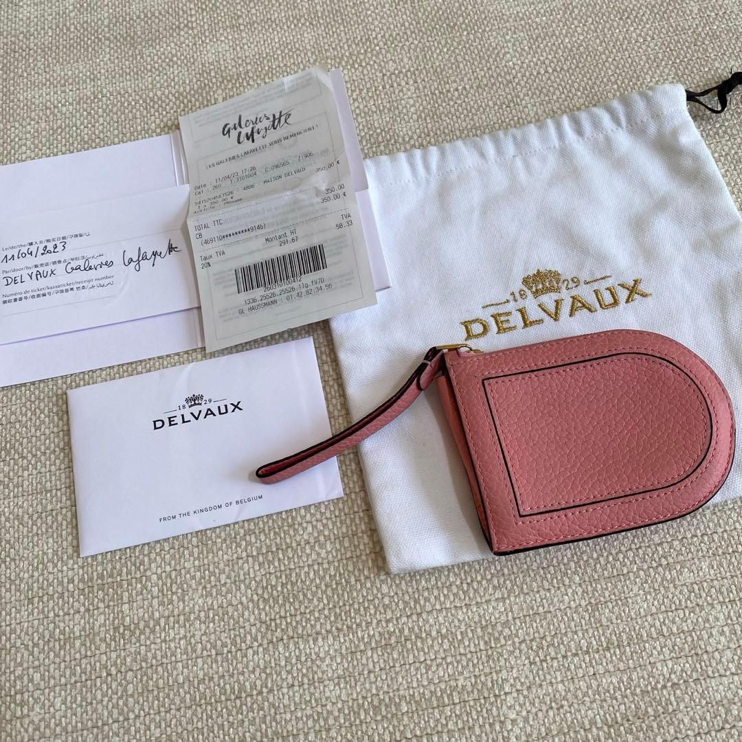 最終価格 デルヴォー delvaux ケース DELVAUX デルヴォー Pin D ウォレット フラグメントケース (DELVAUX