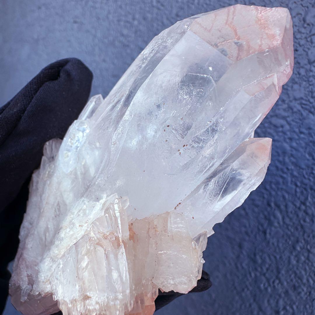 爆アレ❗️可愛いピンク♡超綺麗マダガスカル産パイナップルピンククラスターA1192