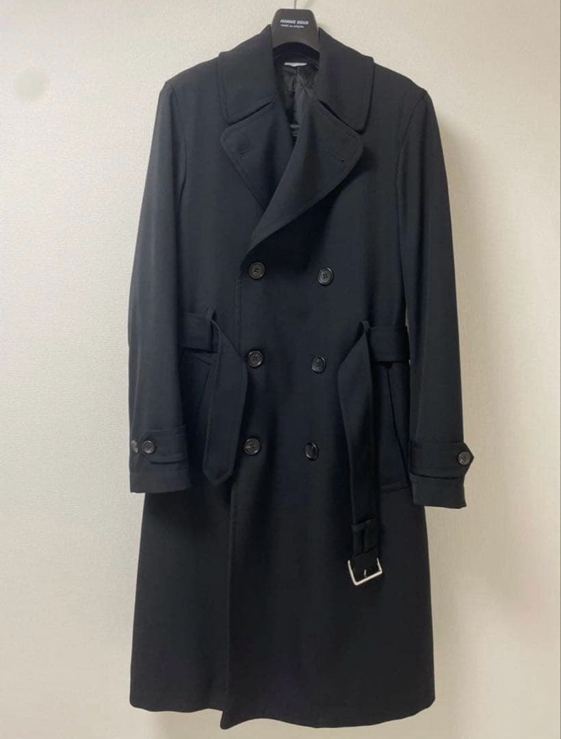 【美品】コムデギャルソンオムドゥ ウールギャバジン トレンチコート S 3022009694841378_01_8292w.jpeg