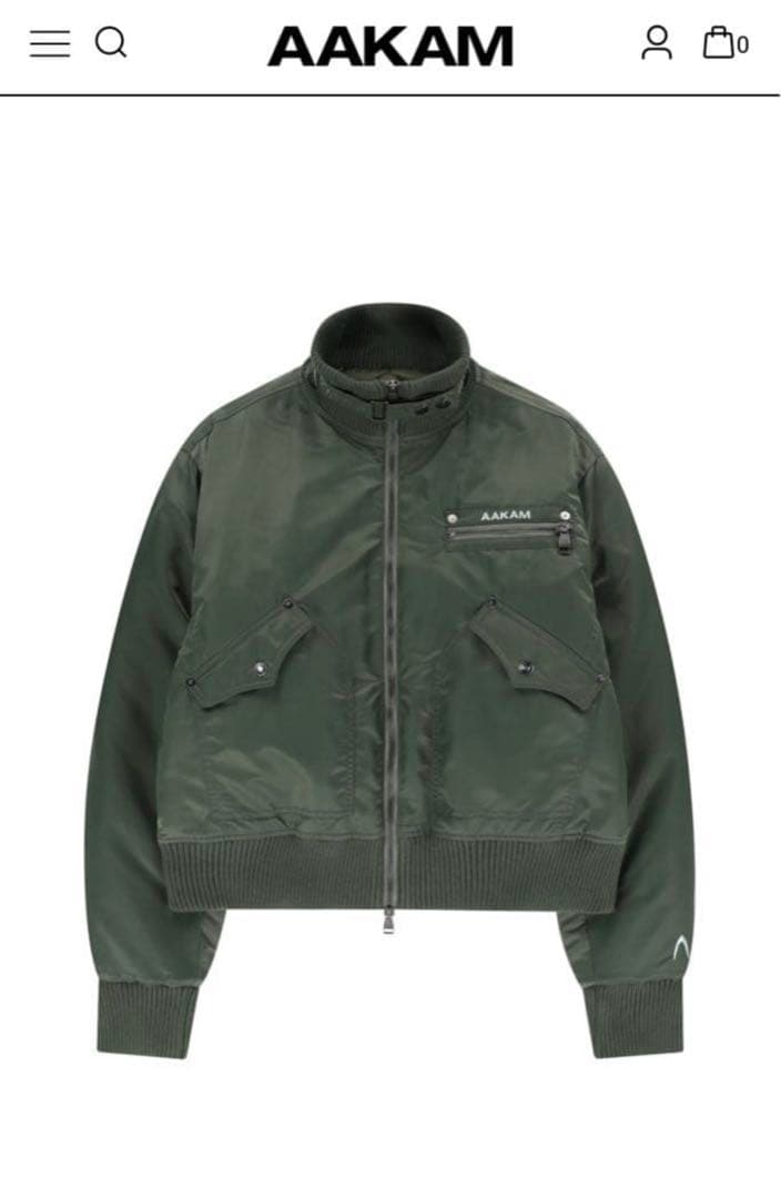 AAKAM MA-1ジャケット 2サイズ AAKAM MA-1ジャケット 2サイズ AAKAM MA-1ジャケット 2サイズ