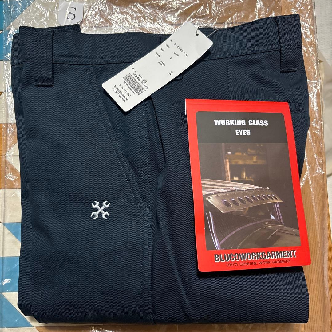 BLUCO ブルコ ワークパンツ 141-41-005 ネイビー　Sサイズ KNICKERS WORK PANTS – BLUCO. INC
