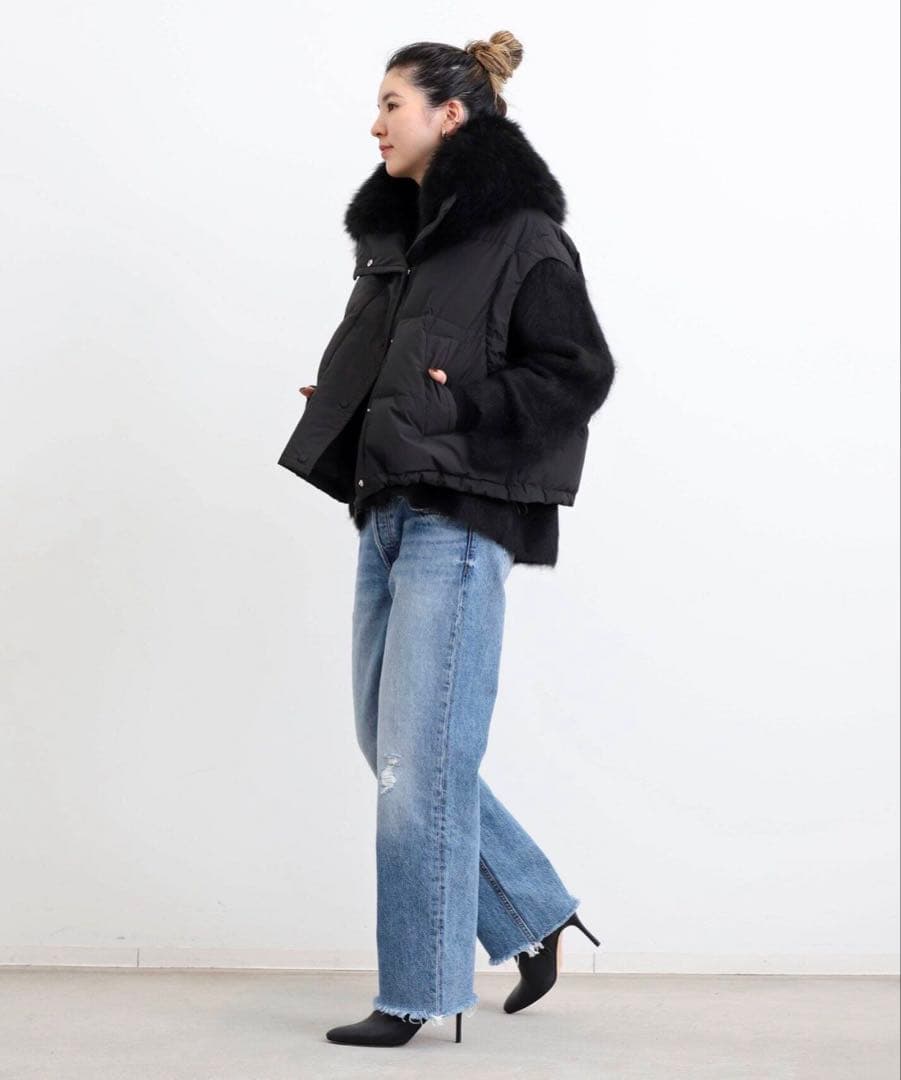 イヴ サロモン】OVERSIZED DOWN JACKET (3WAY) - メルカリ