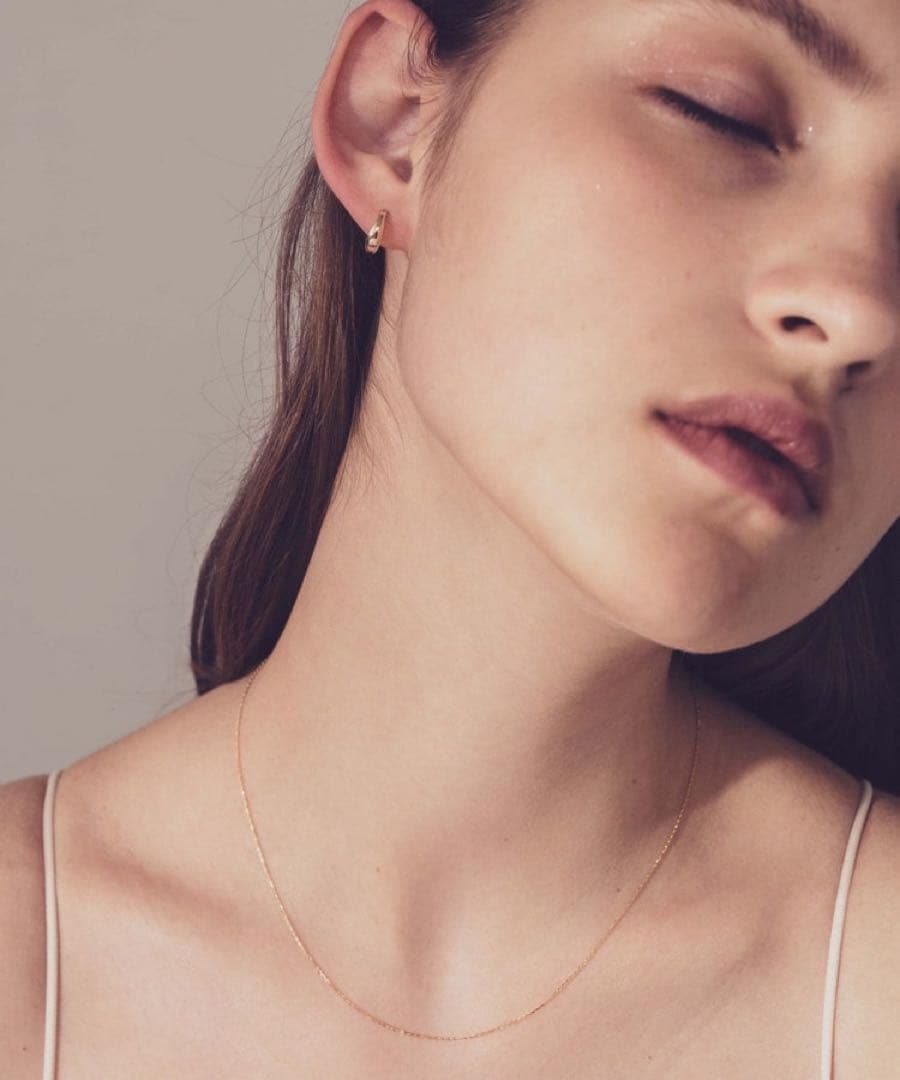 新品未使用】ete K18YG ミラーカットチェーン ネックレス 指原莉乃