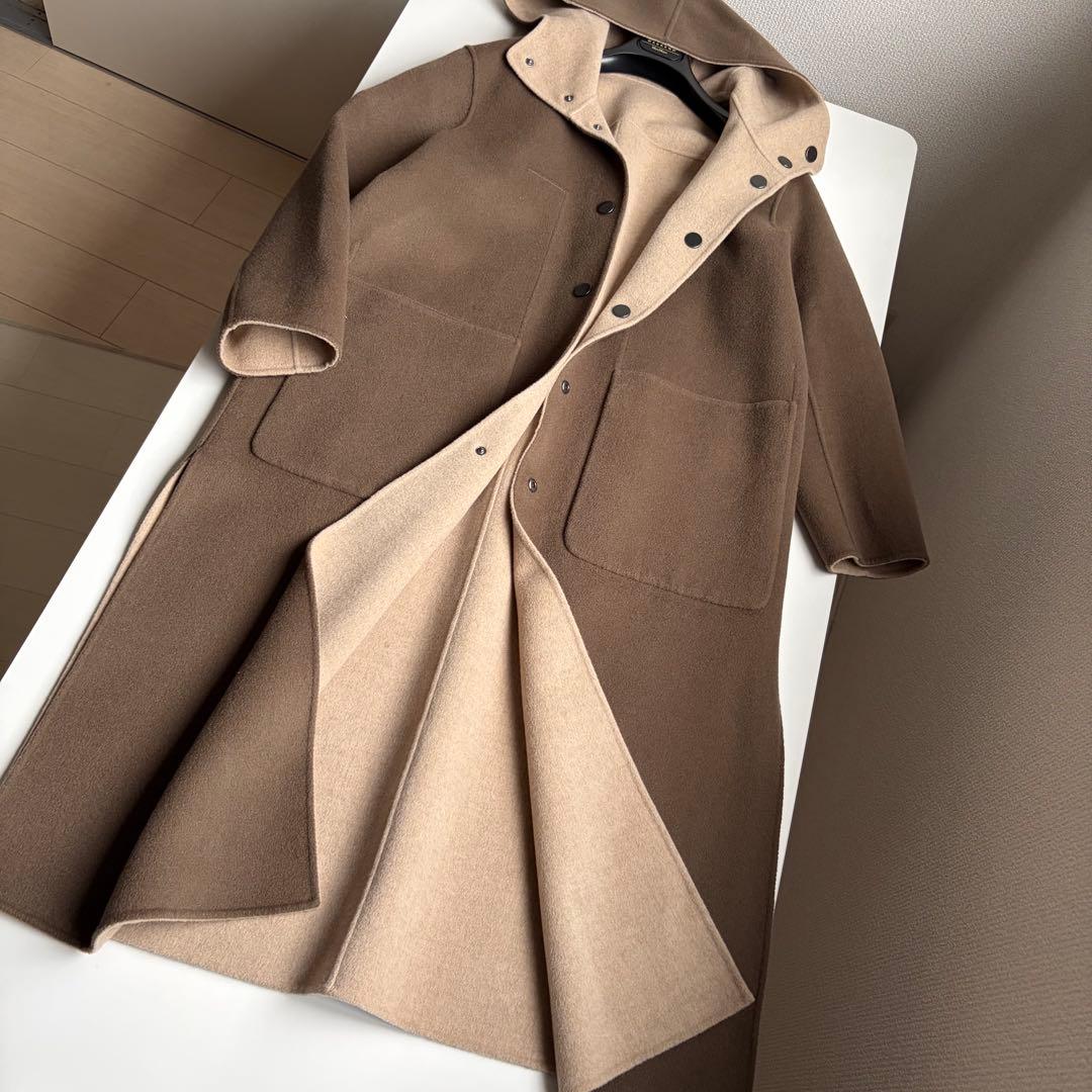 極綺麗‼️クチートアマーノ✨リバーシブル✨ロングフーデッドコート