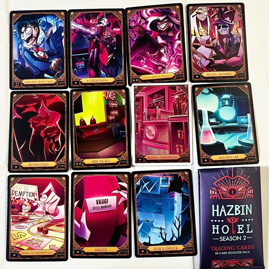 ハズビンホテル season2 トレカ カード ヴォックス ヴィンセント 他