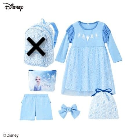 新品 しまむら ハッピーバッグ アナと雪の女王 エルサ 5点セット