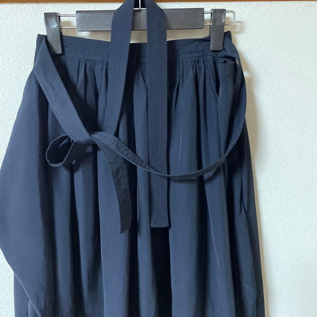 コムデギャルソンフロントパネル付きキュロットパンツ Comme Des