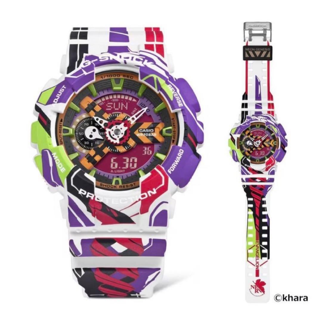 新品　G-SHOCK エヴァコラボ　GA-110EVA30-7AJR GA-110EVA30-7AJR | CASIO