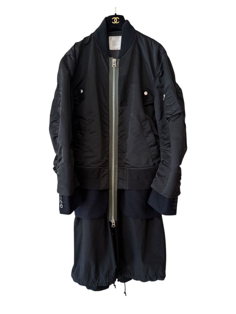 Sacaiドッキングコートオーバーサイズ 最終値下げ‼️ - メルカリ