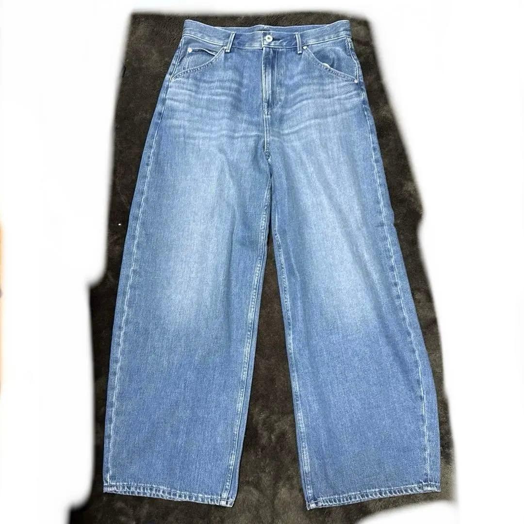 UNIQLO バギーカーブジーンズ 28 (71cm) - メルカリ