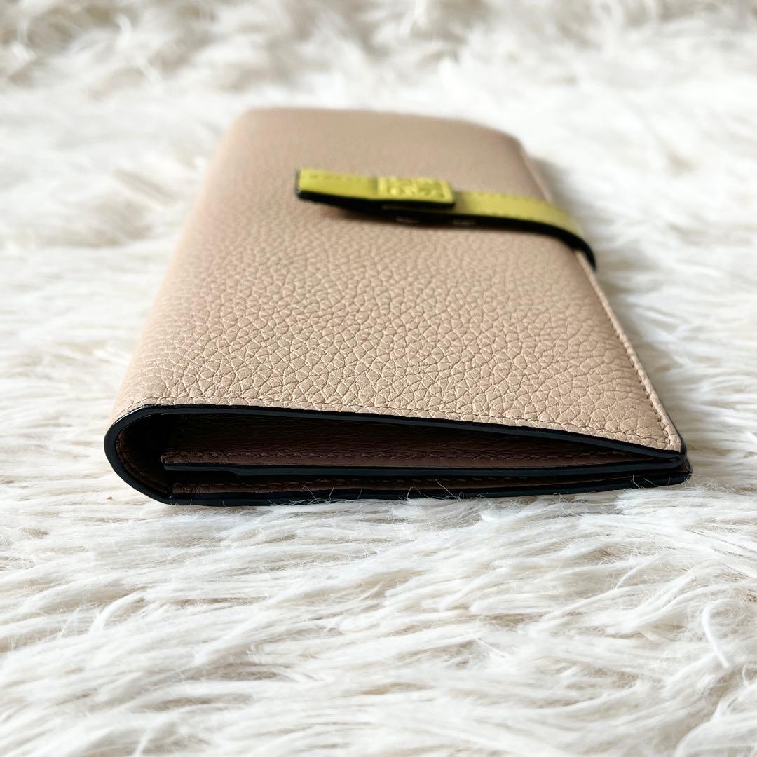未使用級✨ LOEWE バーティカルウォレット ラージ 長財布 レザー