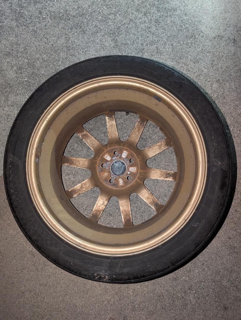 スバル純正op インプレッサ WRX STi GDB型 BBS 17×7.5J