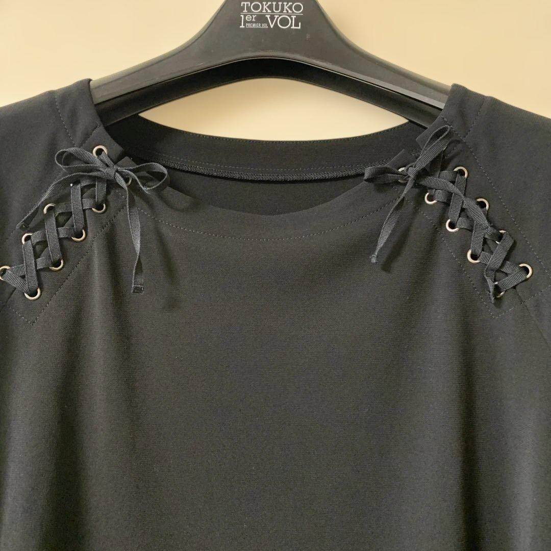 TOKUKO1erVOL裾プリント シンメトリーチュニック - メルカリ