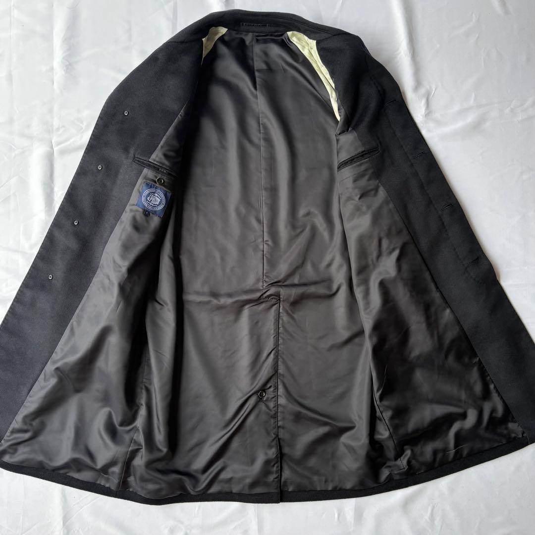 美品】最高級 アンゴラ100% J.PRESS ステンカラーコート ロング Lの