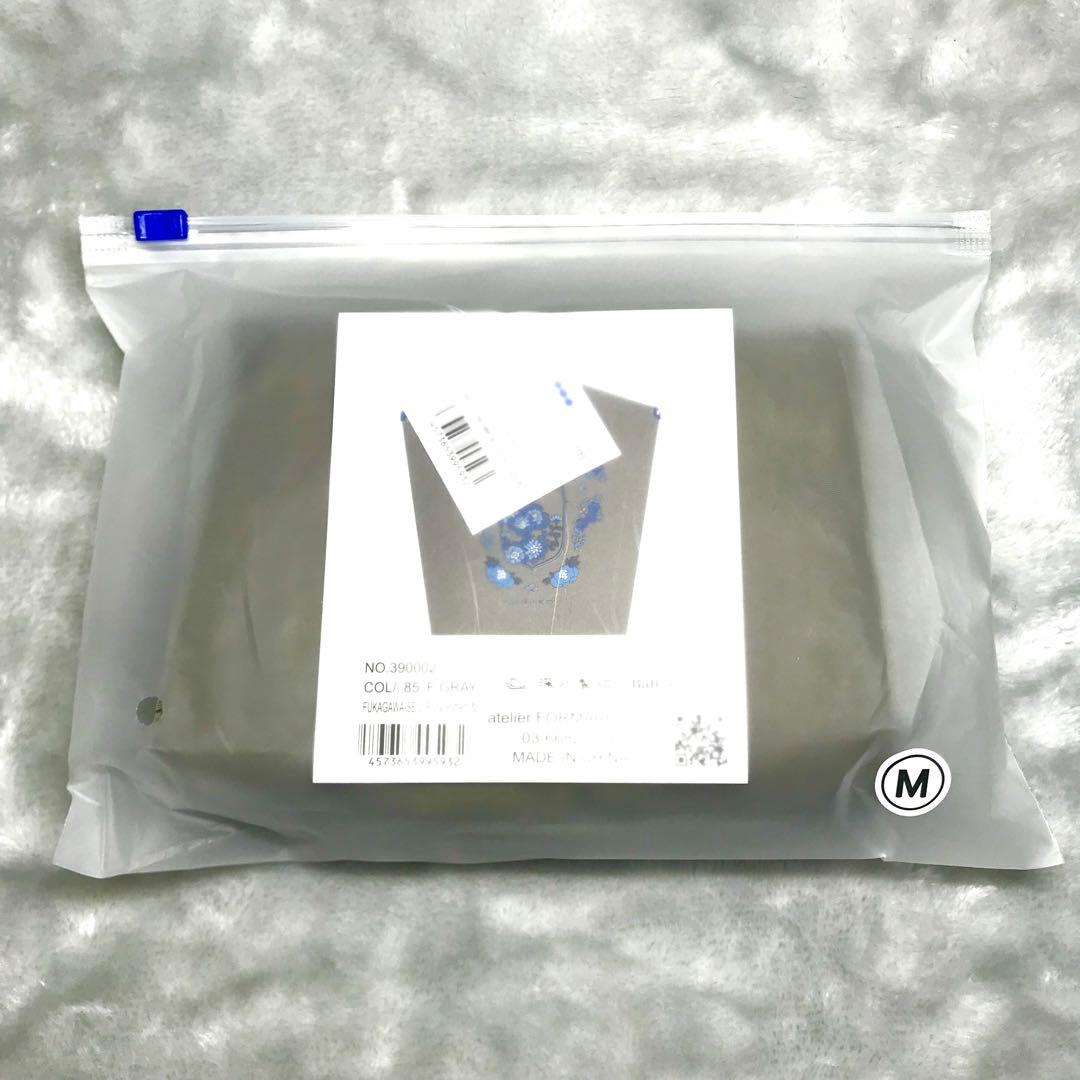 新品 ボールアンドチェーン 深川製磁 コラボ フローラル グレー M