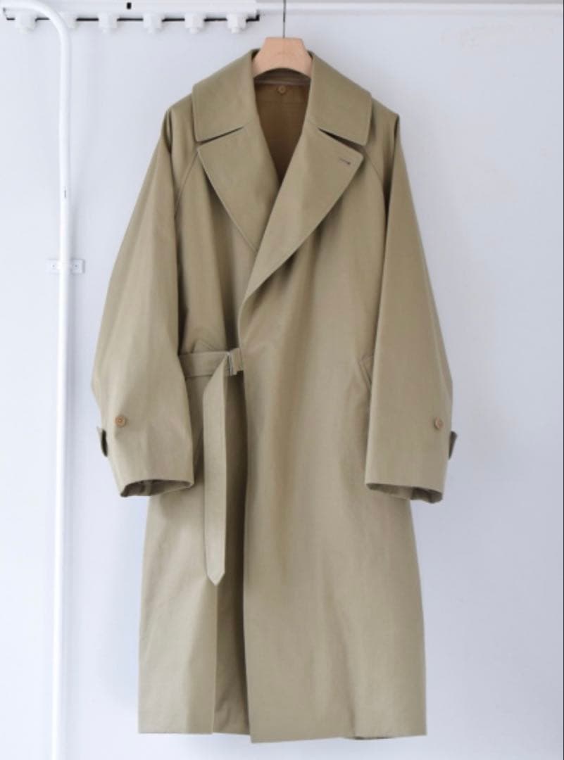 comoli 2018awコットンギャバタイロッケンコート サイズ2 - メルカリ