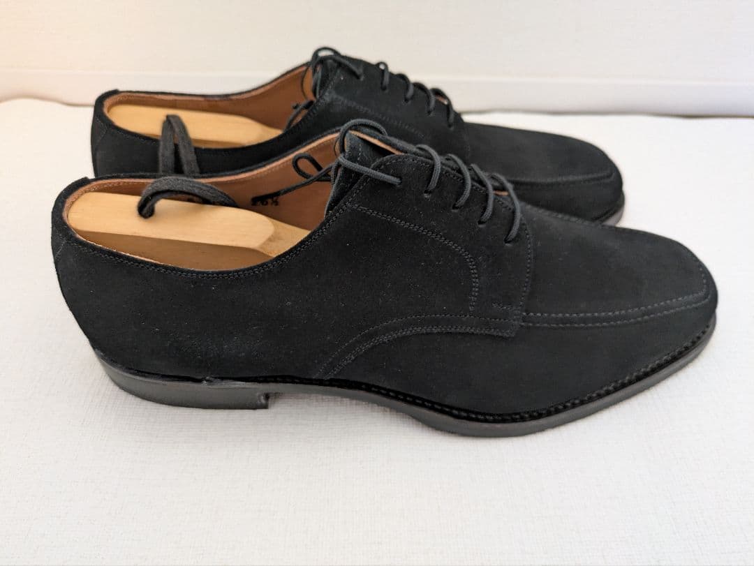 SCOTCH　GRAIN　日本製　Uチップ　26.5cm　黒スウェード