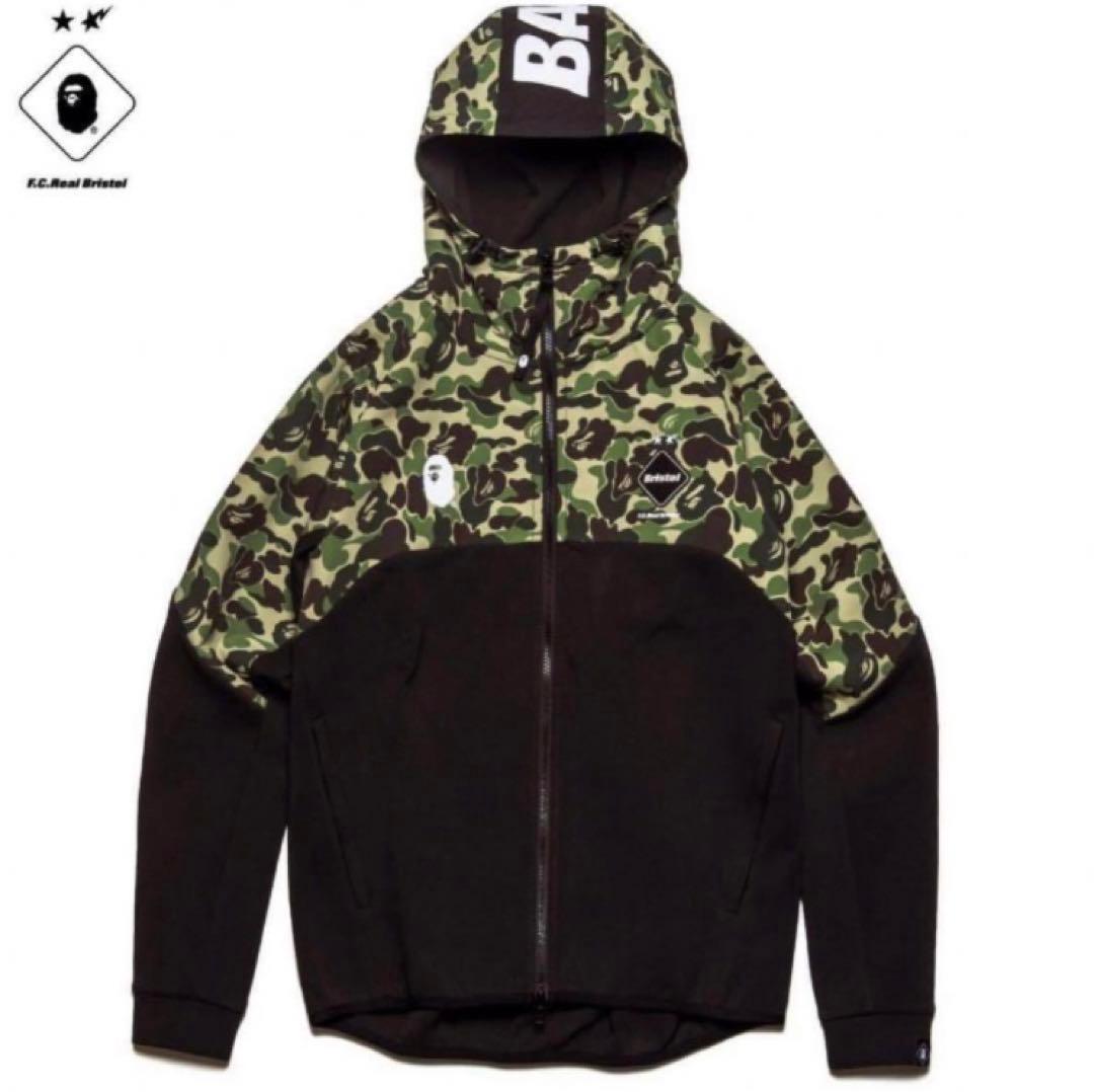 FCRB × エイプ ベンチレーションフーディー パーカー ape ジャージ