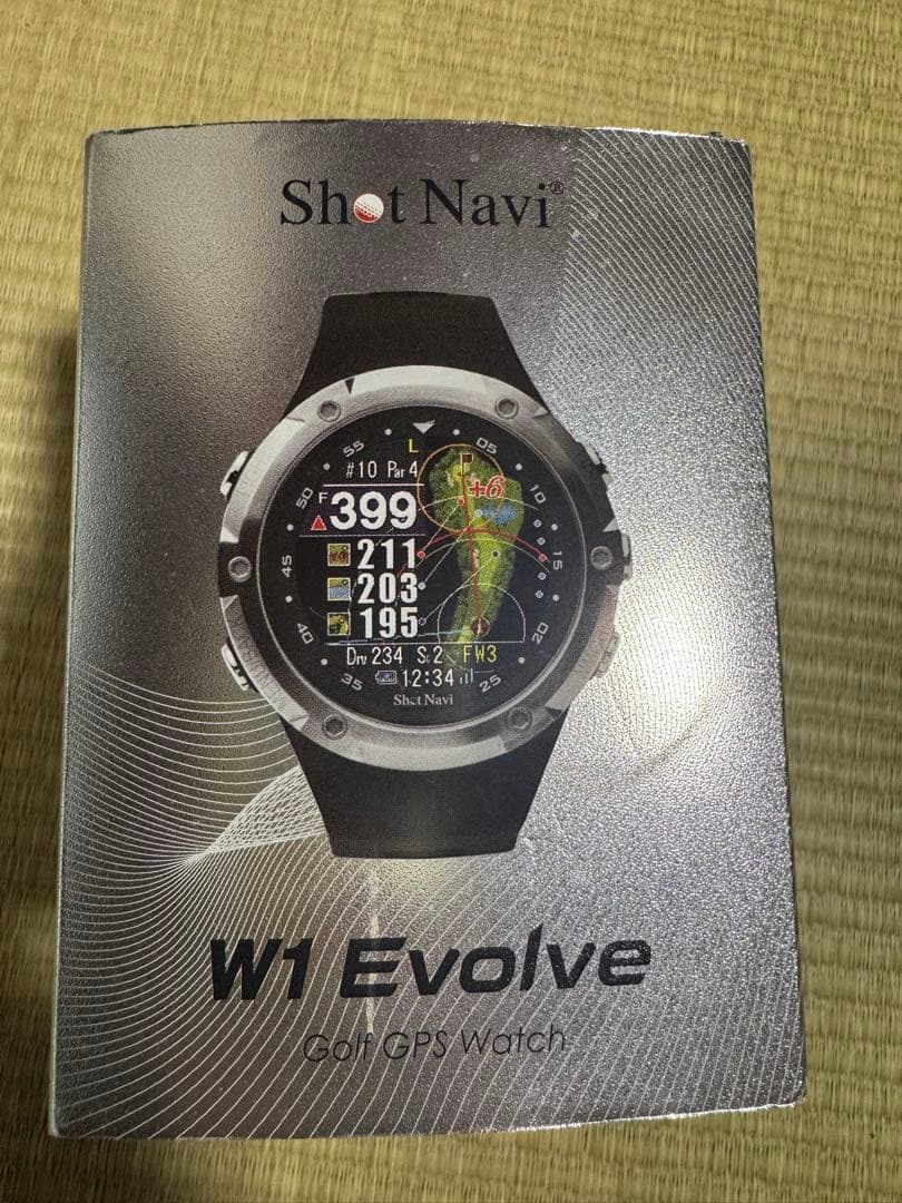 Shot Navi W1 Evolve ゴルフGPSウォッチ - メルカリ