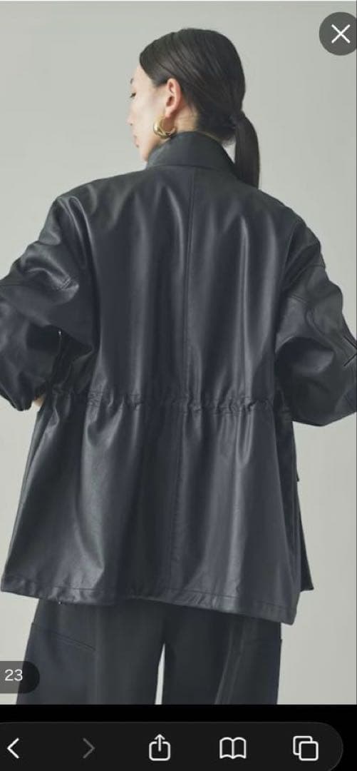 カレンソロジー 2025 AW ヴィンテージフェイクレザーコート - メルカリ