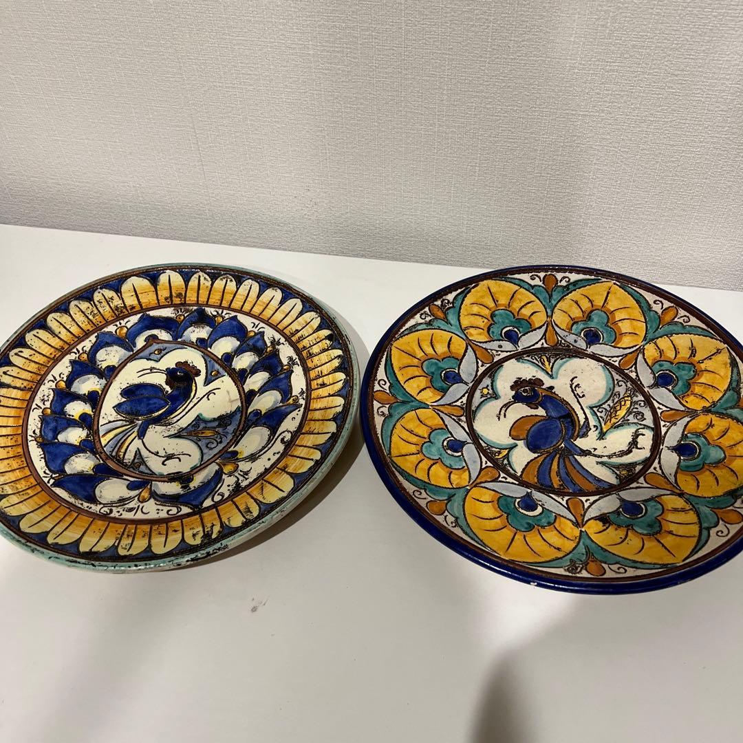 ヨーロッパのビンデージプレート 飾り皿 - メルカリ