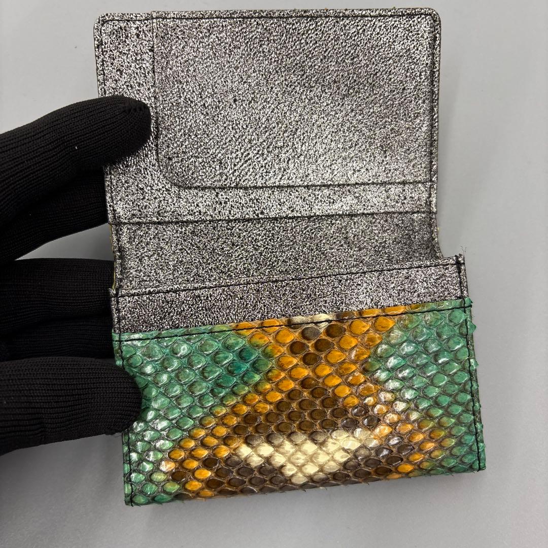 パイソン名刺入れとパイソン財布セットの通販｜beswd.com