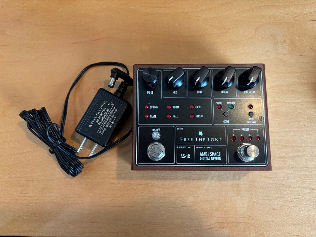 FREE THE TONE AS-R デジタルリバーブ FREE THE TONE / AMBI SPACE AS-1R DIGITAL REVERB リバーブ フリーザ