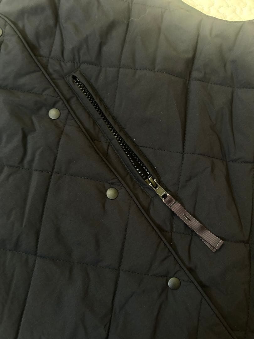 ゆとりの空間 栗原はるみ ロングキルティングロングベスト - メルカリ