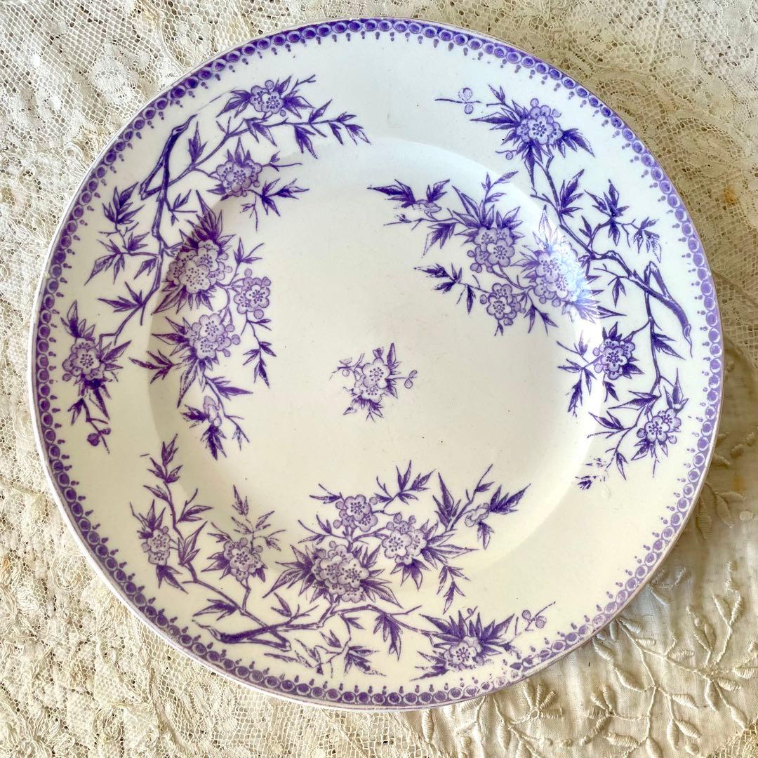 新春アンティーク福袋③プレート&ソーサー5枚セット サルグミンヌ