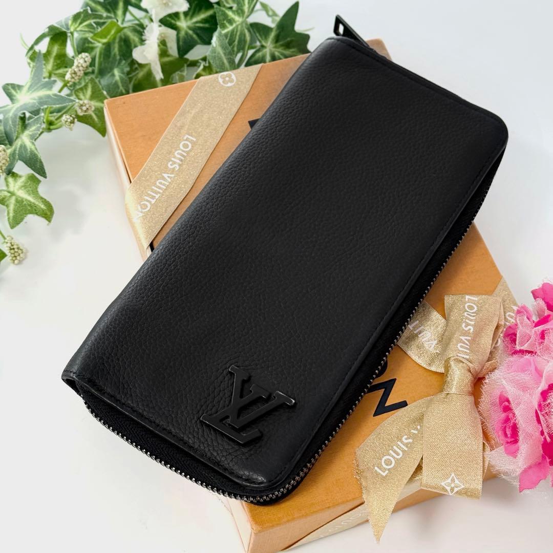 良品 現行品✨ルイヴィトン アエログラム ジッピーウォレット ヴェルティカル LOUIS VUITTON】ルイヴィトン『LV アエログラム ジッピーウォレット