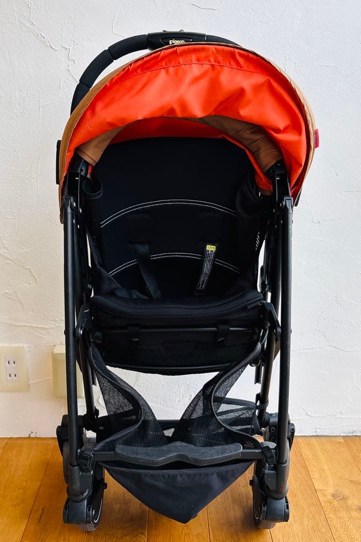 今だけ価格】ピジョン B型ベビーカー ビングル BB2 オレンジキャラメル