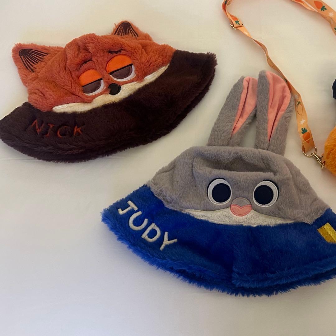 ズートピア ニック&ジュディ ファンキャップ 上海限定※年末まで値下げ