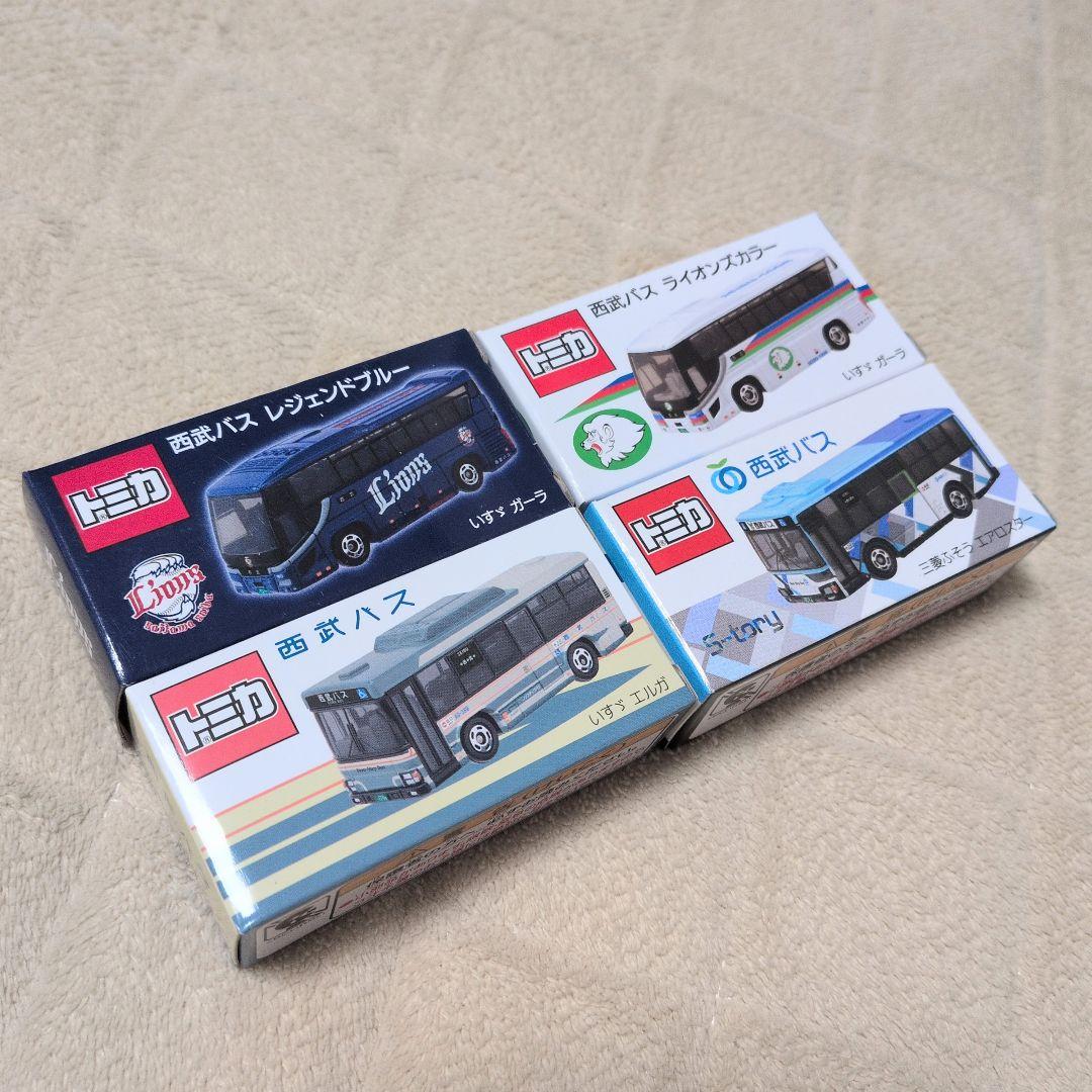新品・未使用】トミカ 西武バス 4台セット - メルカリ