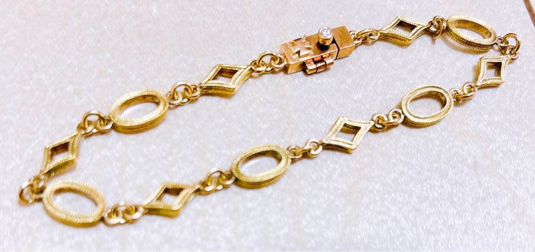 送料込み◎匿名配送◎k18（18金）☆ Loree Rodkin ブレスレット - メルカリ