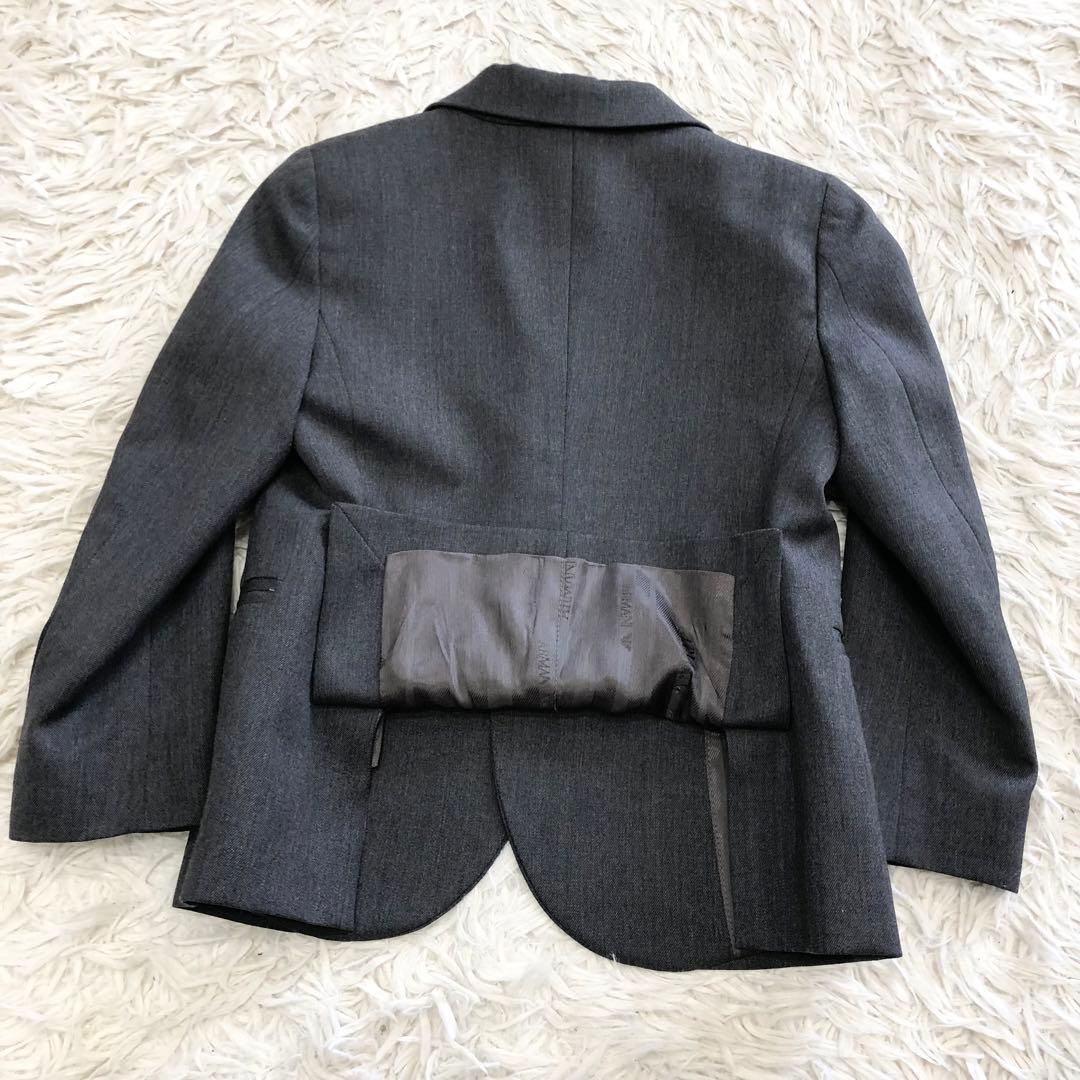 美品✨アルマーニジュニア スーツ セットアップ チャコールグレー