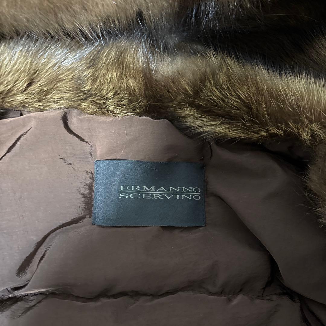 超特価】極美品✨ERMANNO SCERVINOモッズコート ファーコート - メルカリ