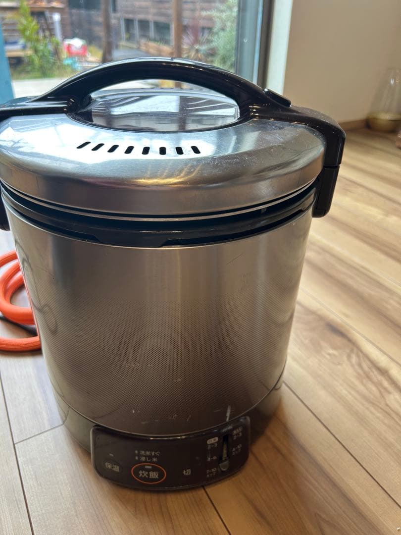T*A様 Rinnai LPガス式炊飯器1升【RR-100VQ】 RR-100VQT-DB_LP ガス炊飯器 ダークブラウン [1升 /プロパンガス