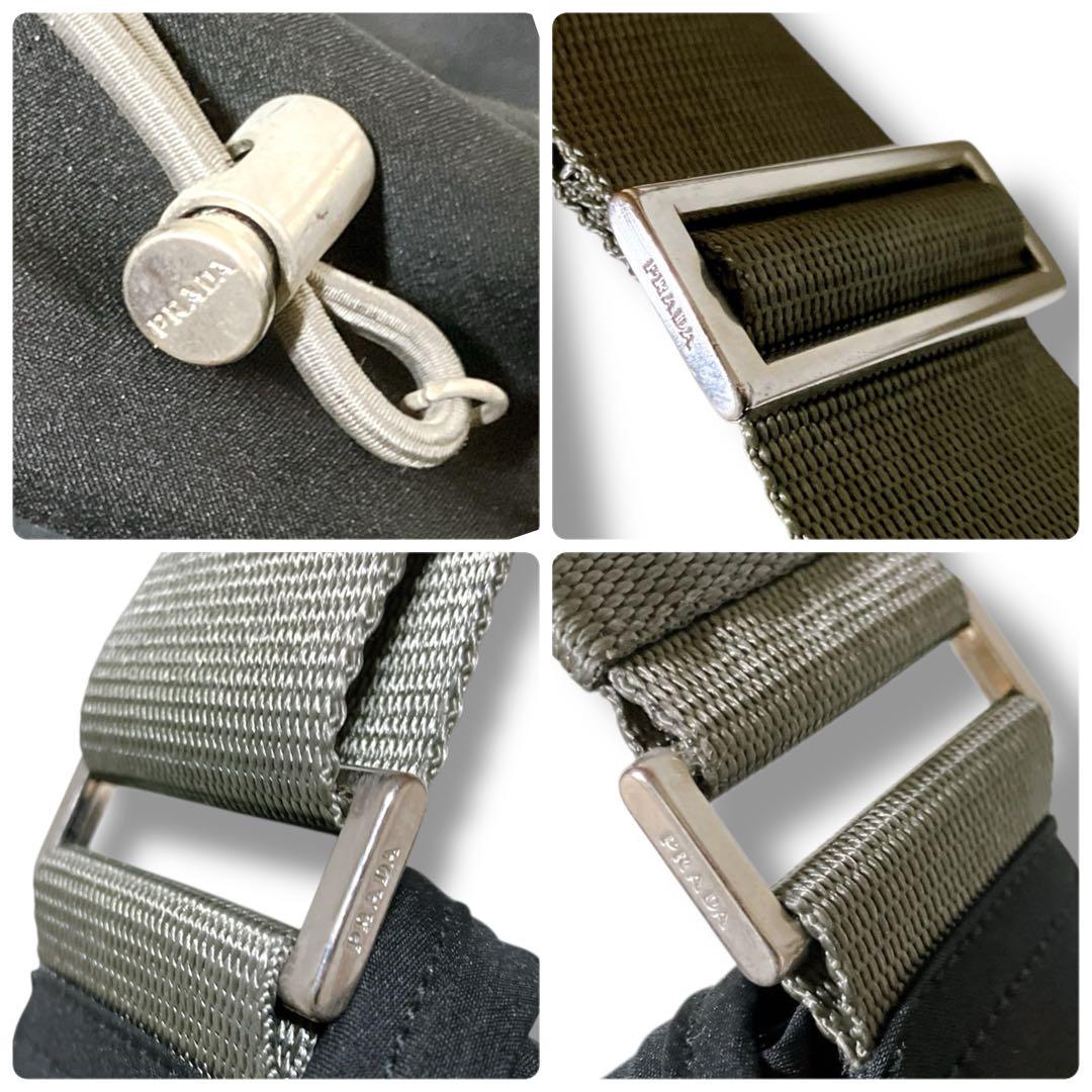 プラダ スポーツ ギャランティ 洗える A4収納可 メッセンジャーバッグ