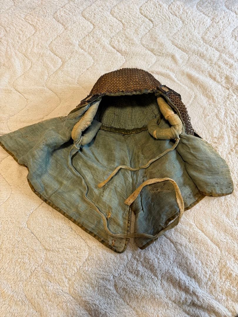 ⭕️ 江戸時代 鎖帷子 【鎖頭巾】 幕末 新撰組 忠臣蔵 - メルカリ