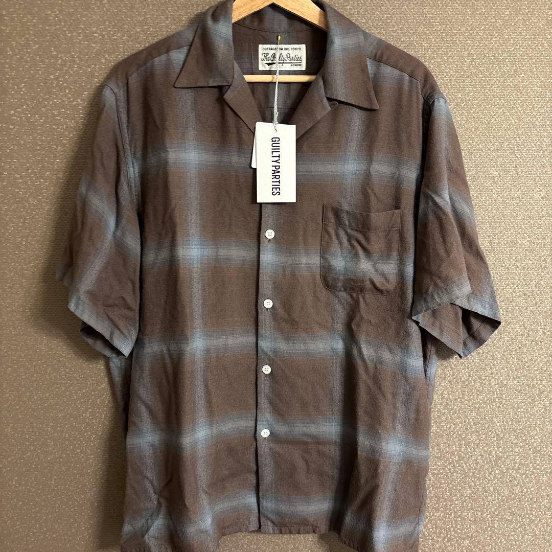 wacko maria GUILTY PARTIES オンブレチェックシャツ