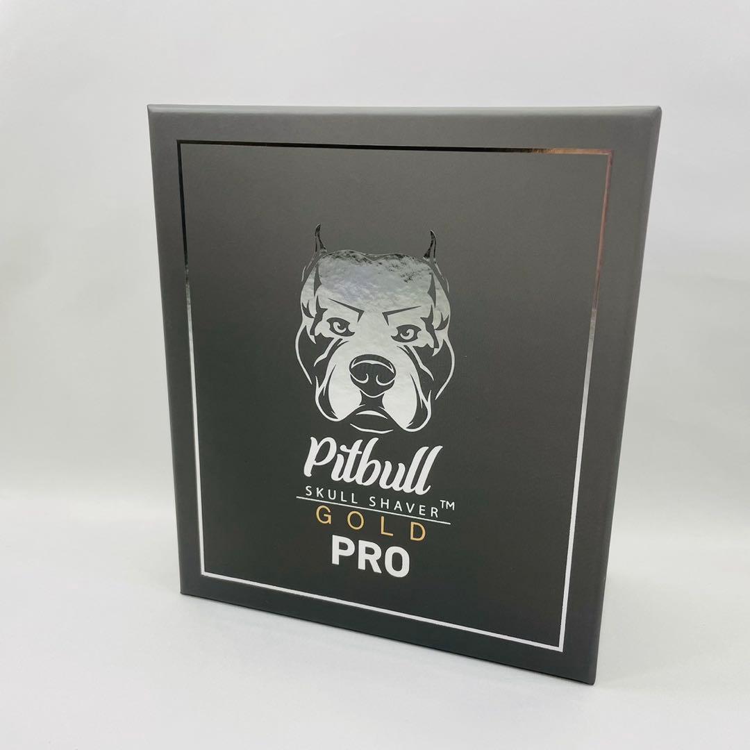 【新品】Skull Shaver Pitbull Gold PRO Pitbull Gold PRO GX5 | 2025 Version (with Pitbull Travel Case